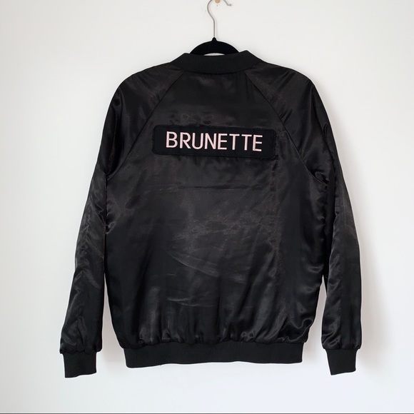 Brunette The Label Jackets & Blazers - Brunette the Label - Bomber Jacket (New Condition)